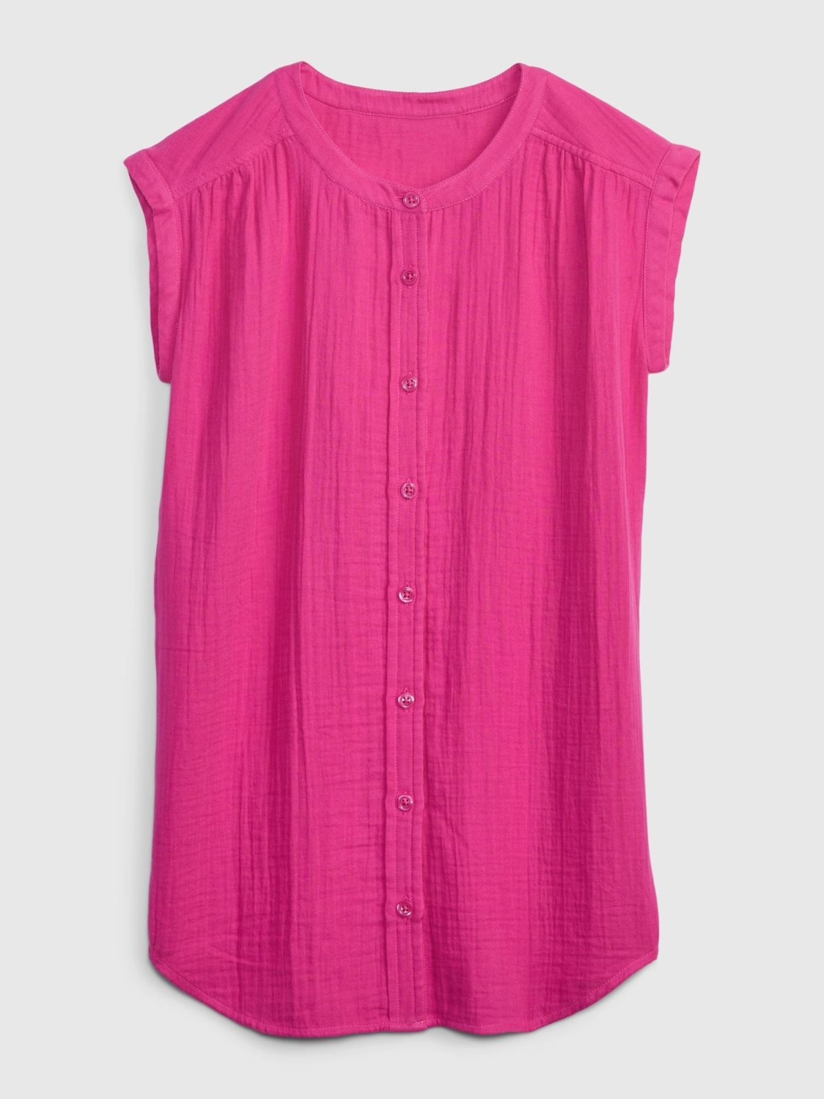 Kids Crinkle Gauze Tunic Dress-861697000