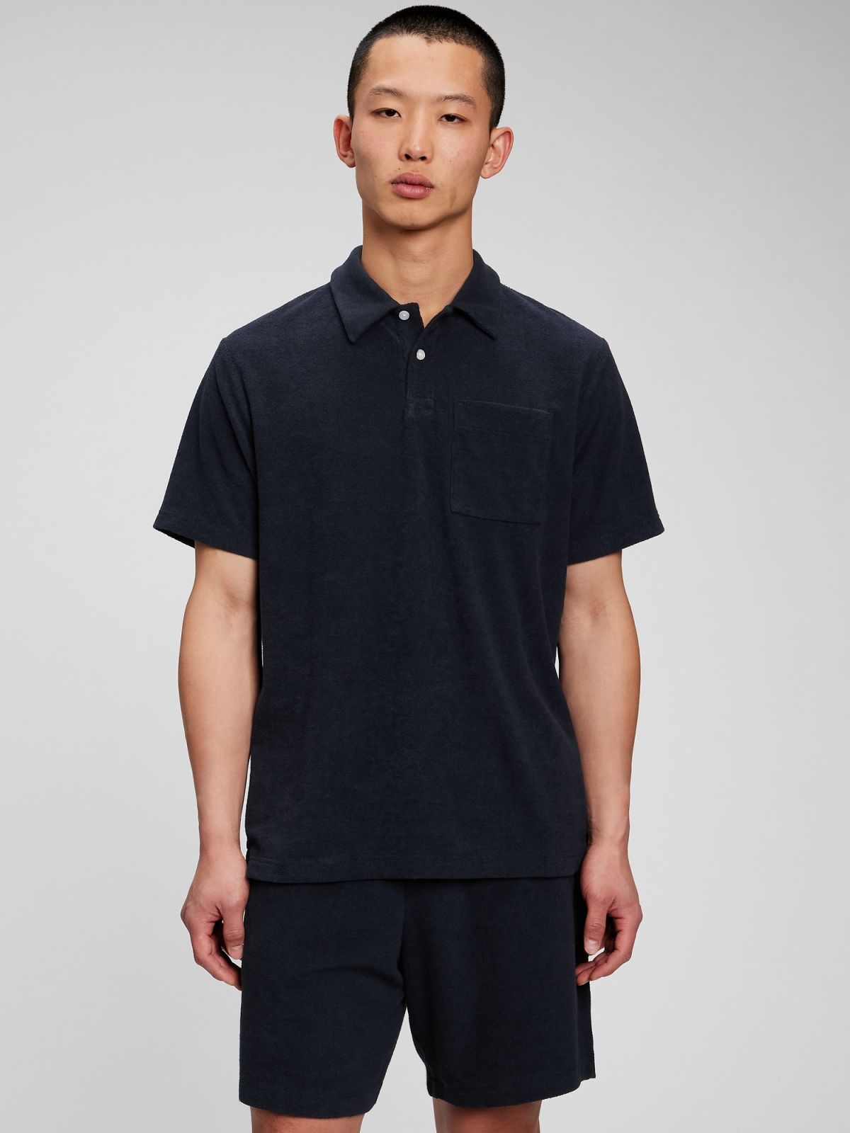 Μπλε Πετσετέ Polo Μπλούζα-796260002