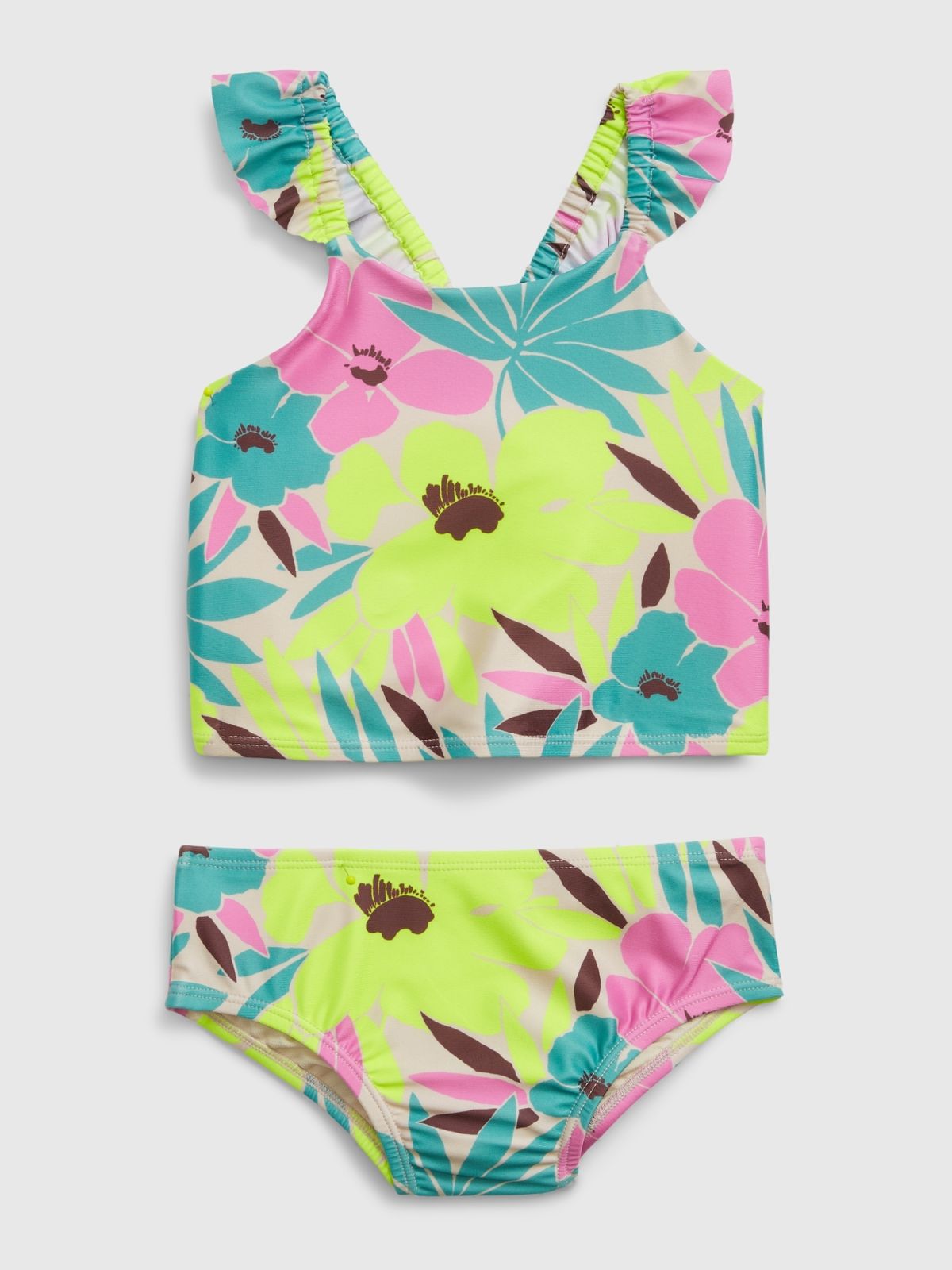 Toddler Ruffle Swim Tankini-874519000