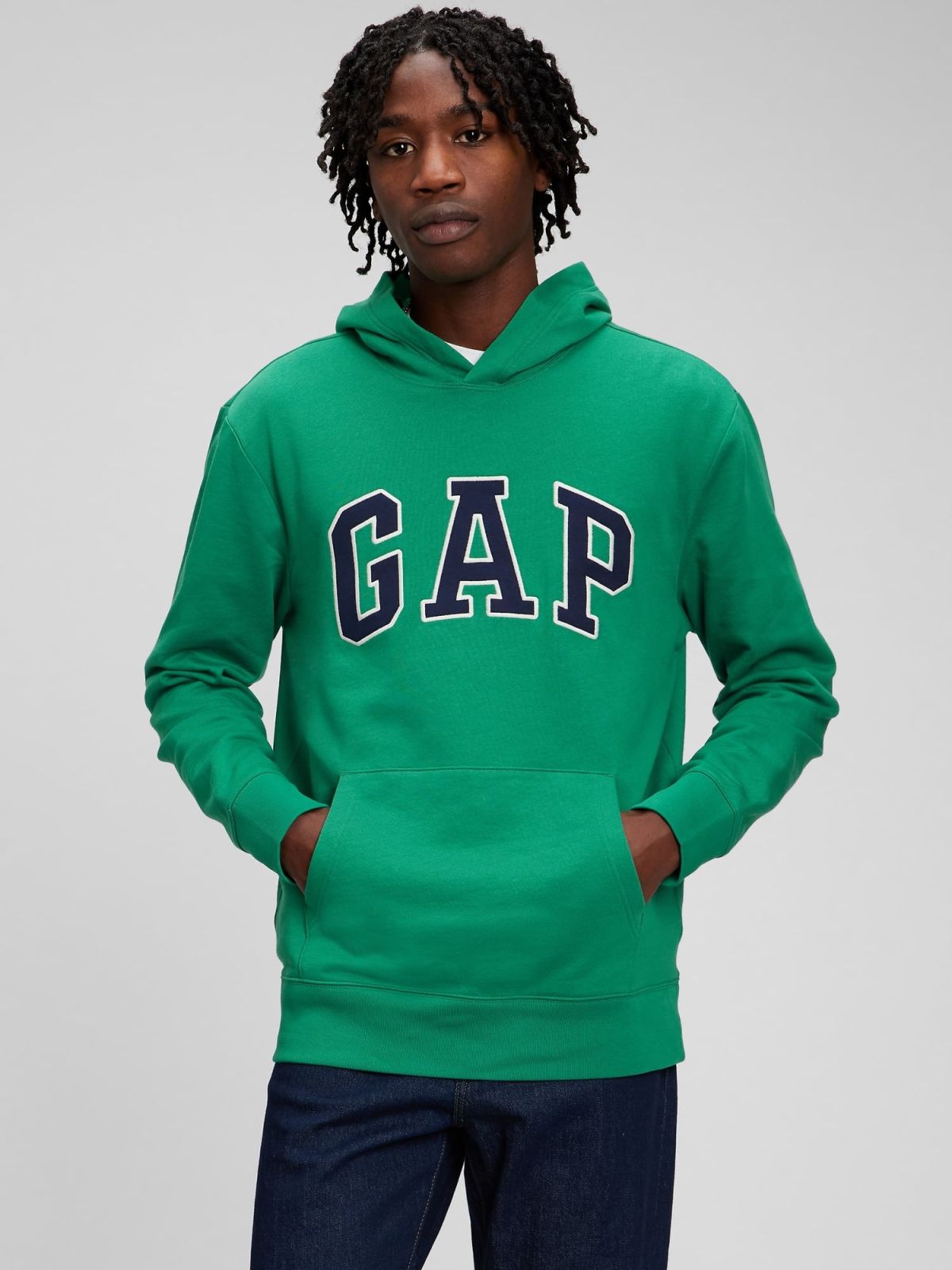 Gap Arch Logo Φούτερ με Κουκούλα-490386033