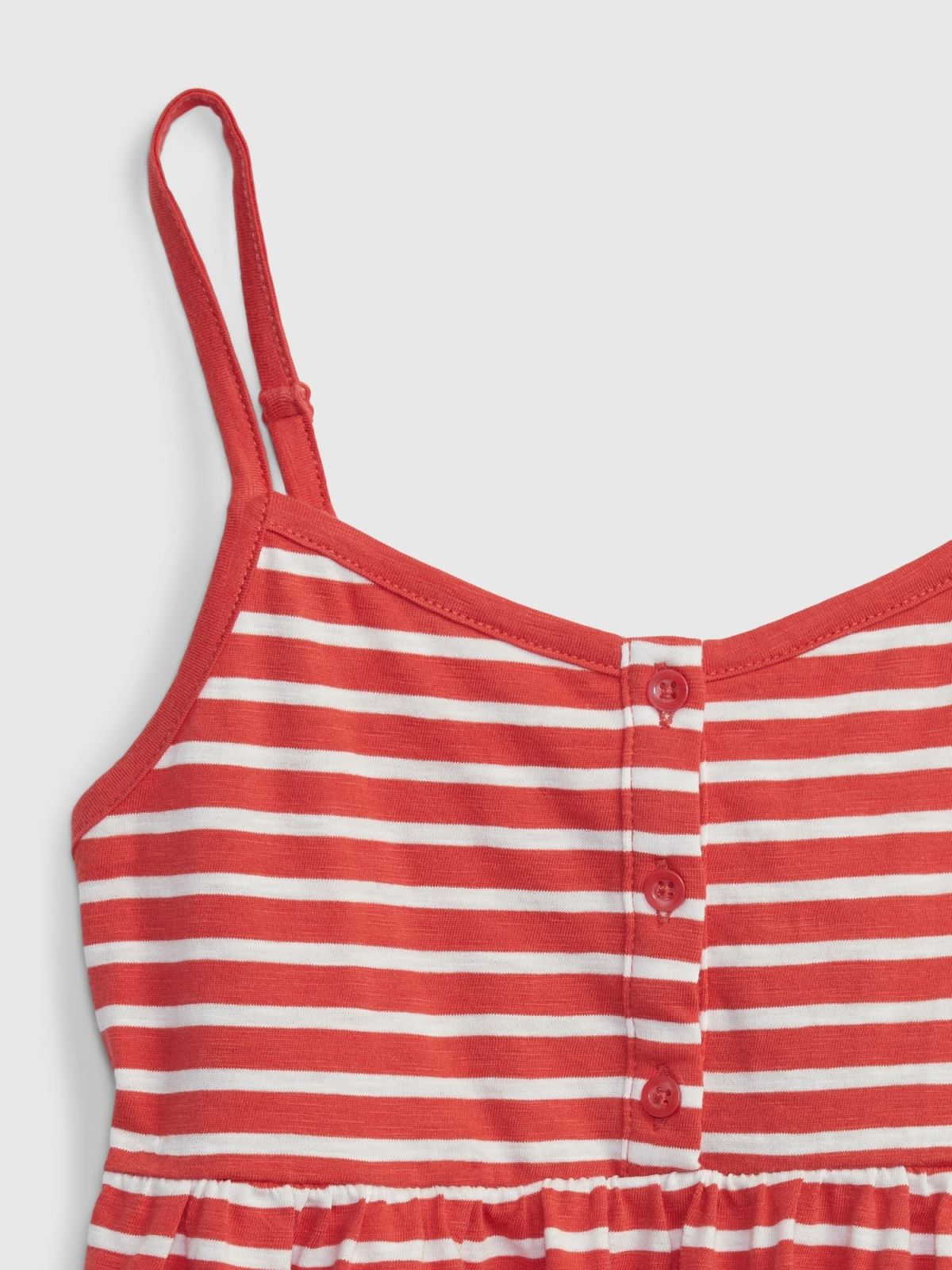 Κόκκινη Παιδική Peplum Αμάνικη Μπλούζα-853053001