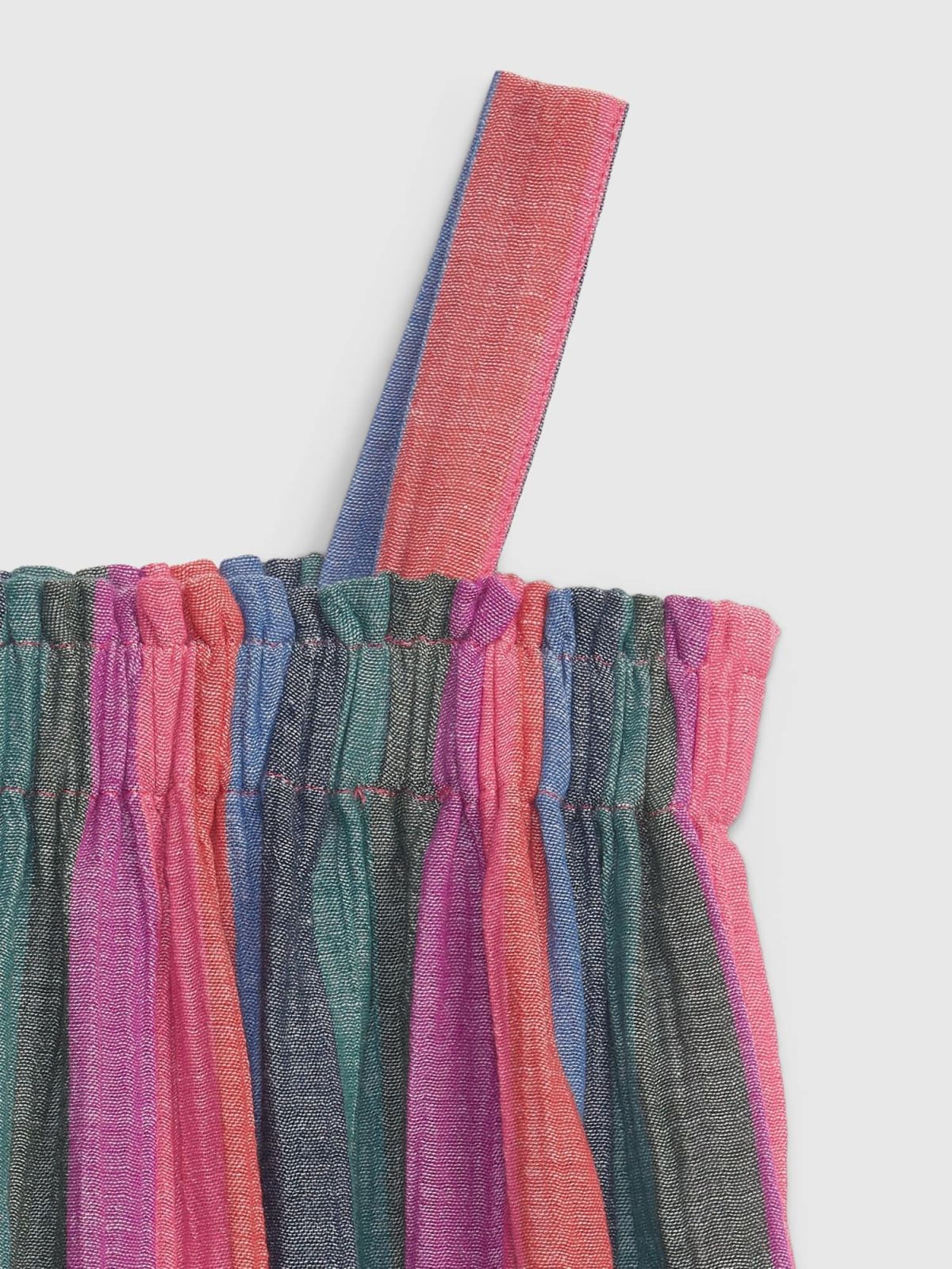 Multi Νηπιακό Crinkle Gauze Αμάνικο Φόρεμα-874337000