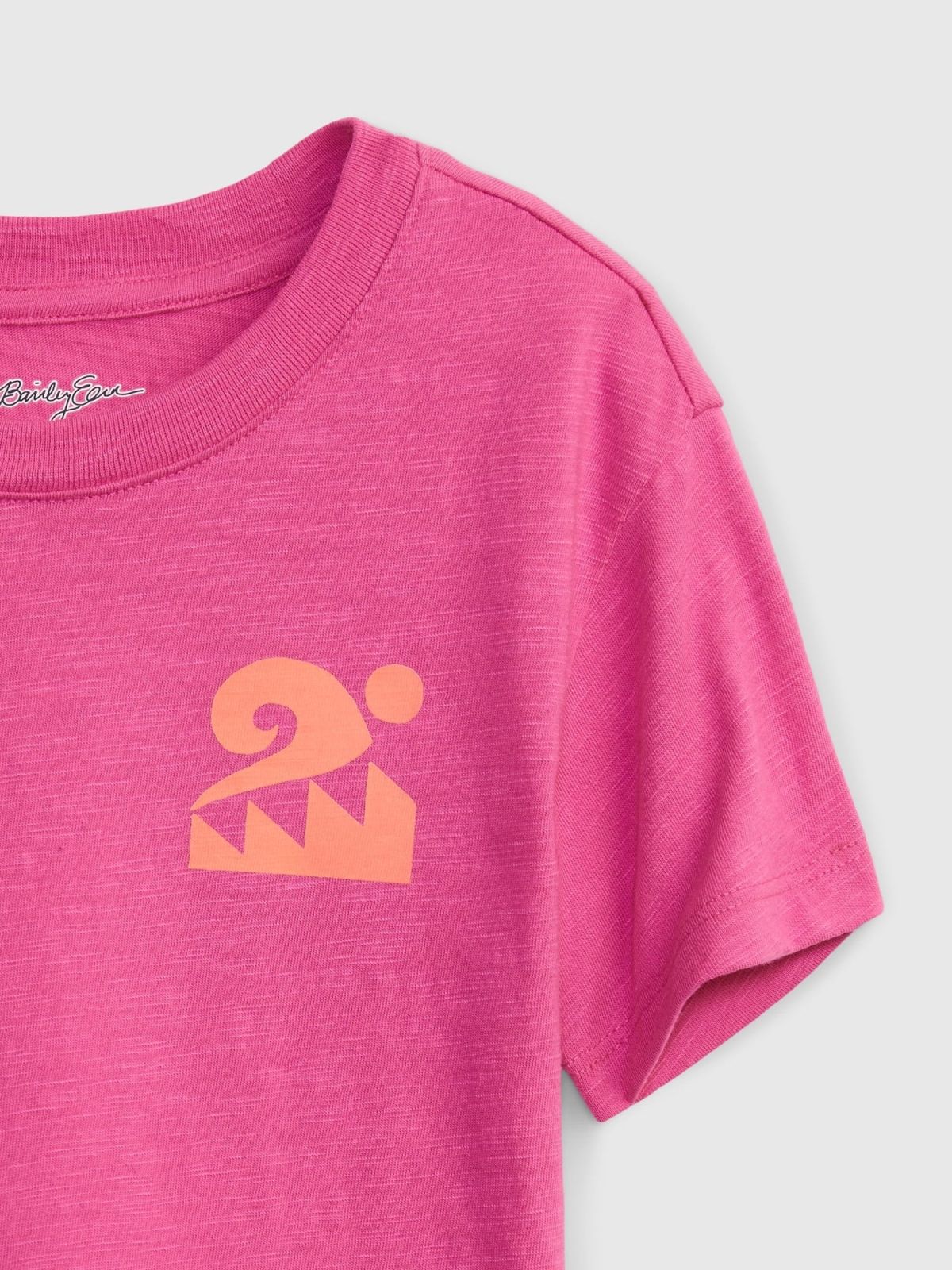 Ροζ Gap × Bailey Elder Νηπιακή 100% Οργανικό Βαμβάκι Graphic Μπλούζα-871184001