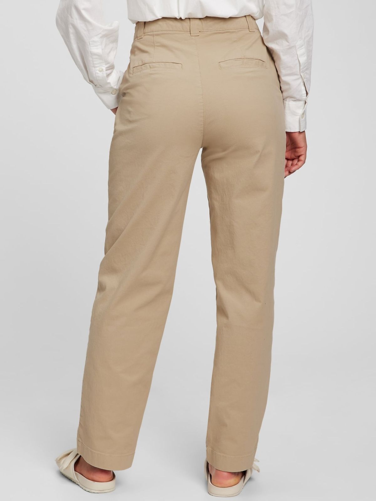 Mid Rise Straight Up Khakis-815869005