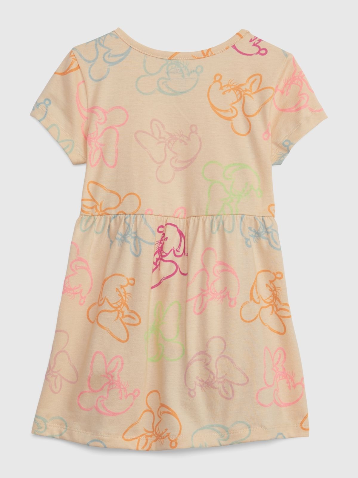 Νηπιακό Girl Gap Κοντό Μανίκι Minnie Φόρεμα-874518000