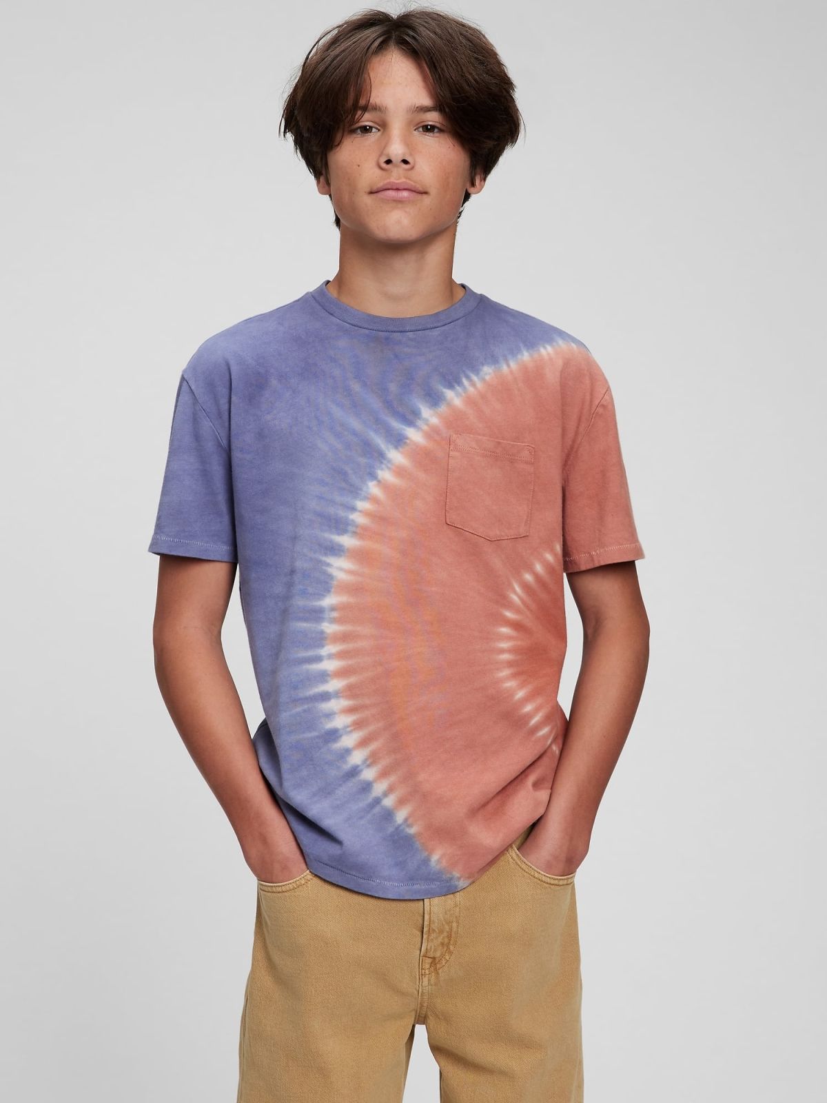 Teen Organic Cotton Pocket T-Shirt-802825010