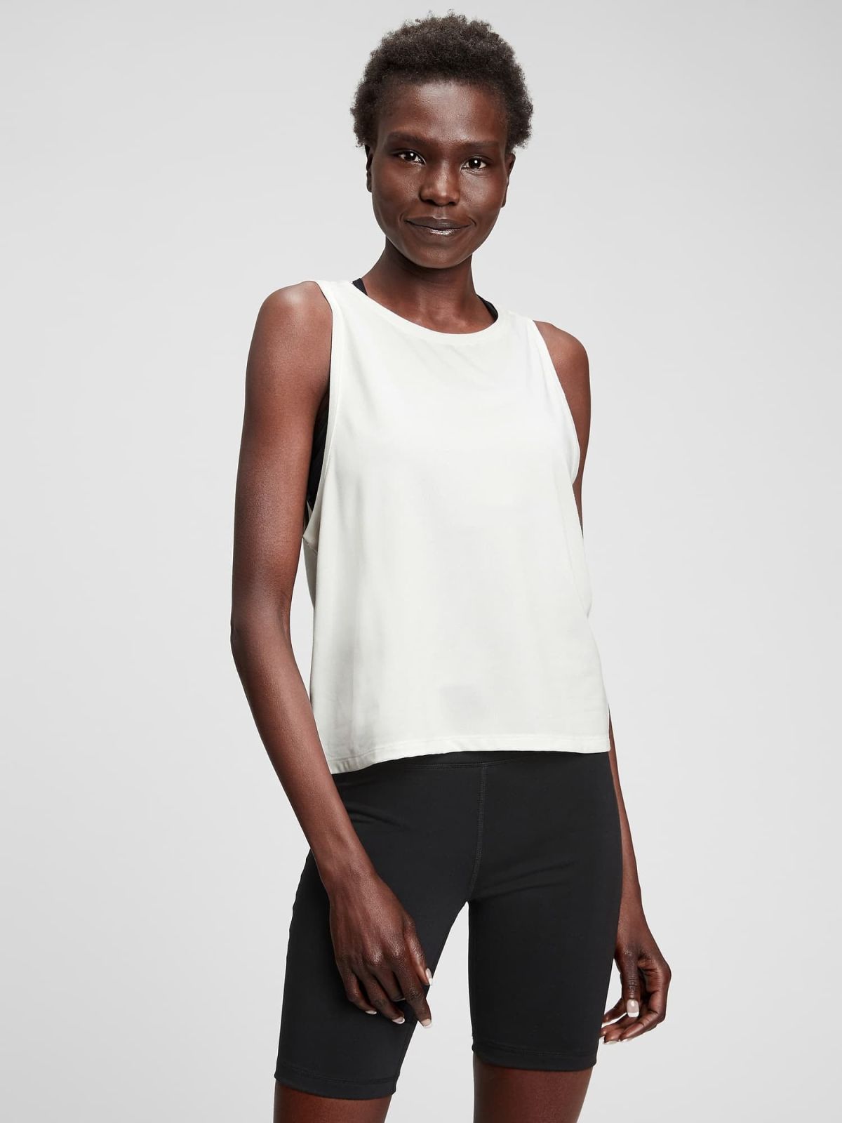 GapFit Brushed Jersey Tank Top Μπλούζα-713120003