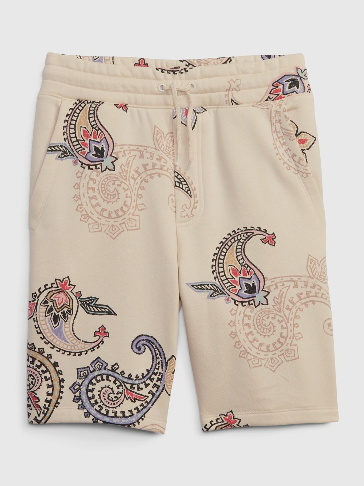 Κόκκινο Teen Fleece Pull-On Σορτς-802831008