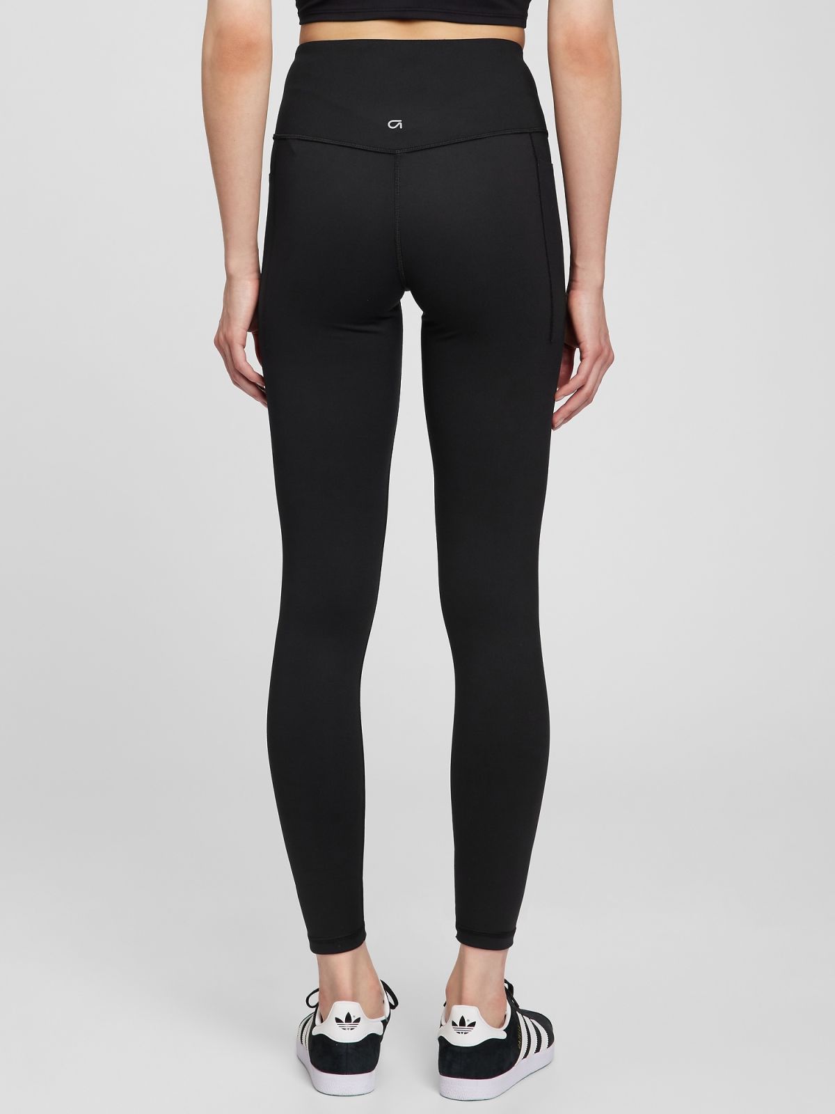Μαύρο GapFit High Rise Recycled Power Full Length Κολάν-880882000