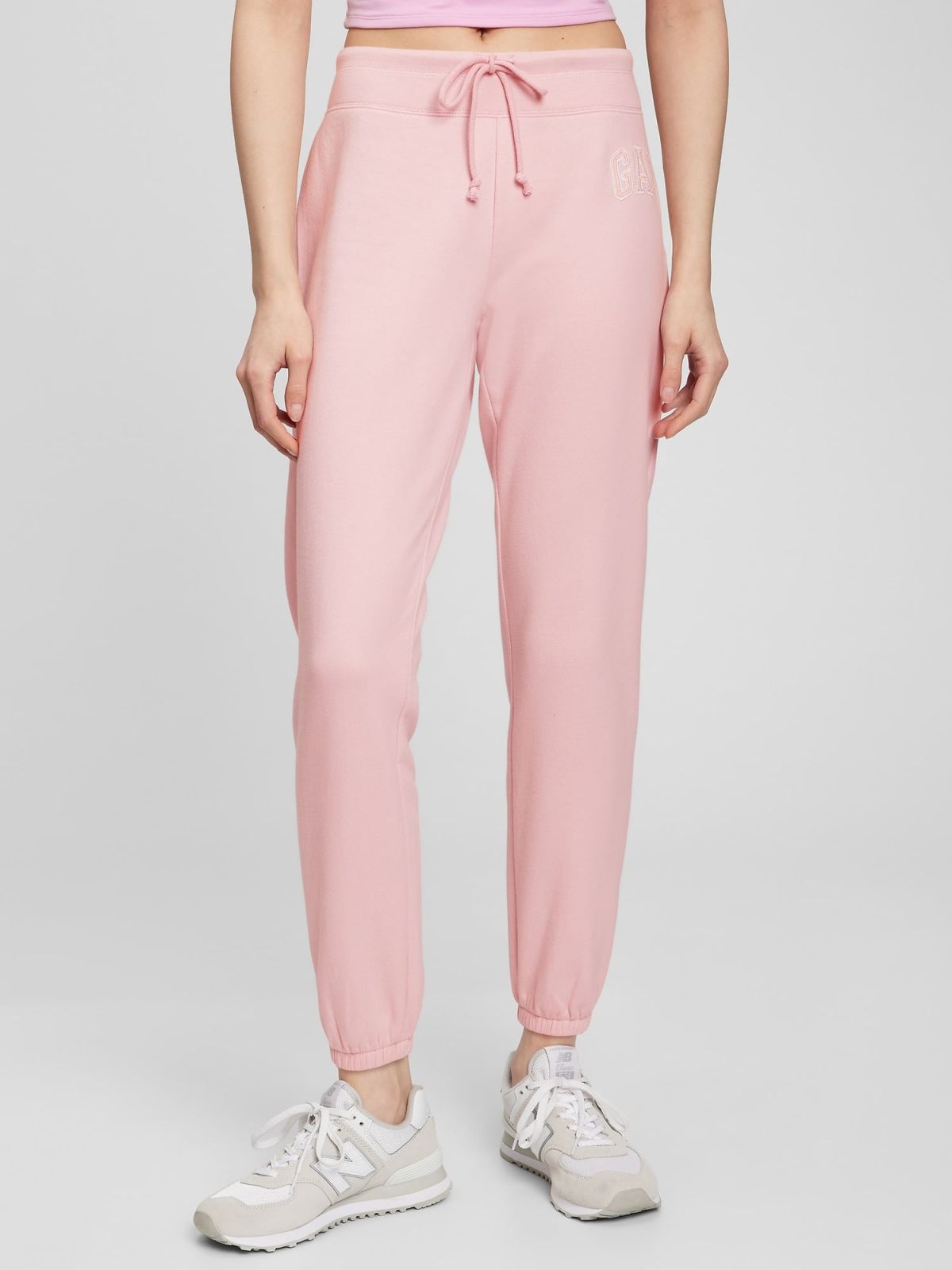 Gap Logo Φλις Jogger Παντελόνι-606258046