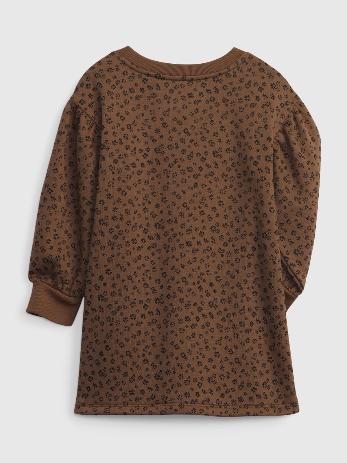 Καφέ Νηπιακό Fleece Sweatshirt Φόρεμα-430300000