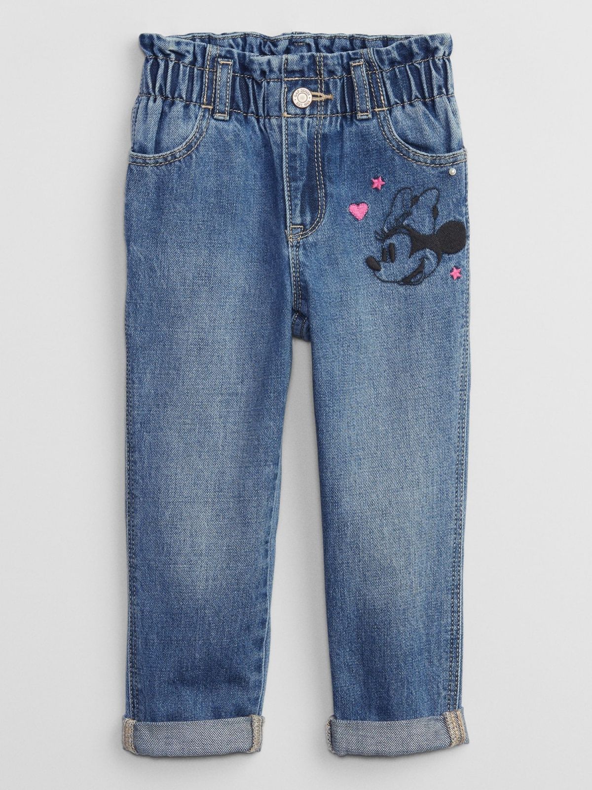 babyGap | Disney Minnie Mouse Paperbag Mom Jeans-458443000