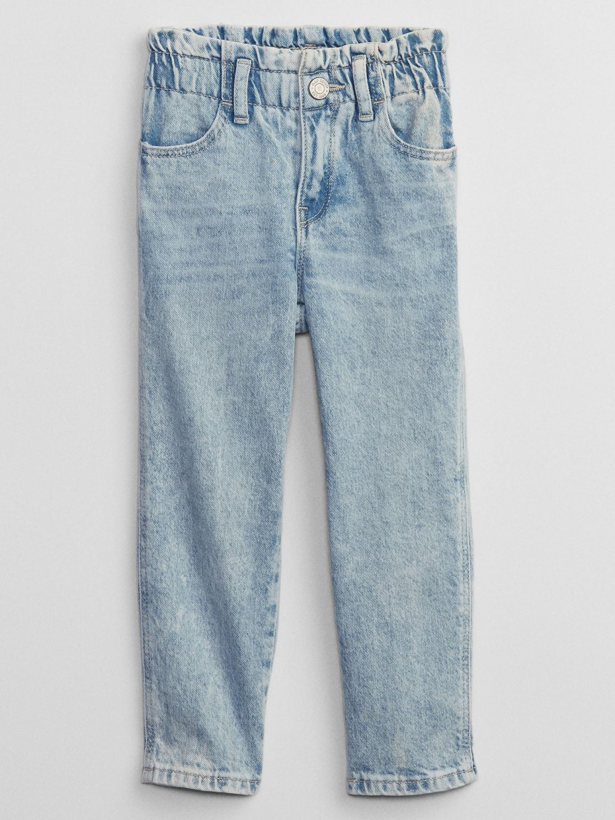 Μπλε babyGap Paperbag Mom Jean Παντελόνι με Washwell-458413000