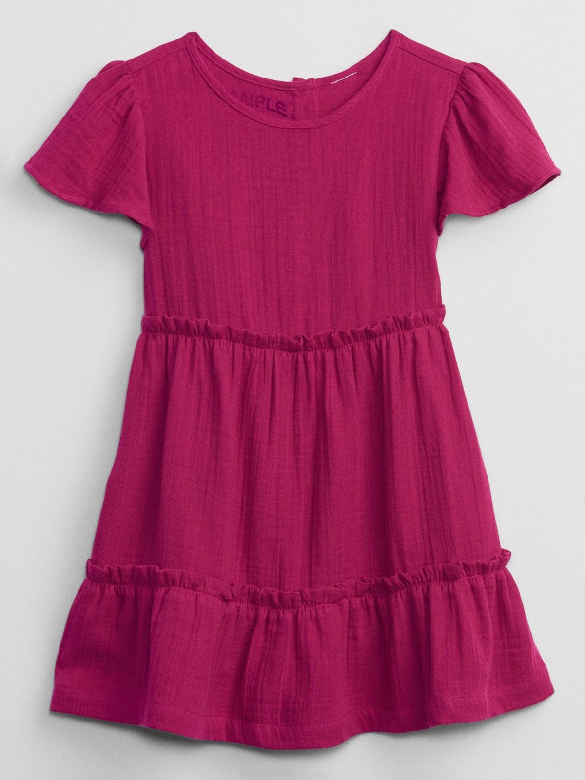 Κόκκινο babyGap Tiered Flutter Φόρεμα-458019000
