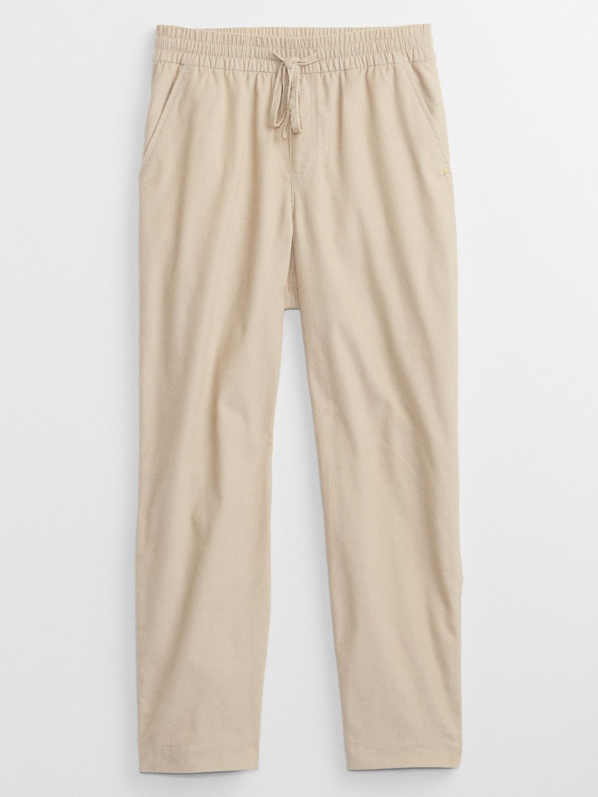 Μπεζ Mid Rise Κοτλέ Easy Παντελόνι-426649001