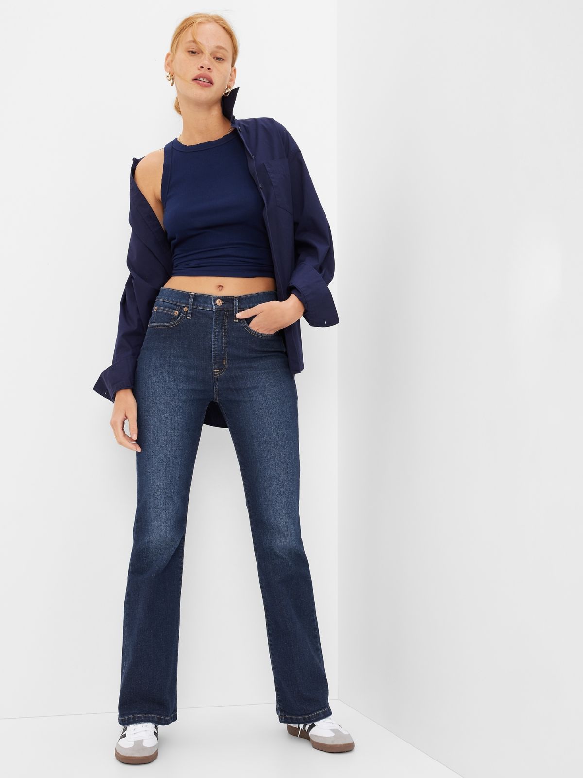 High Rise '70s Flare Jeans-406751000