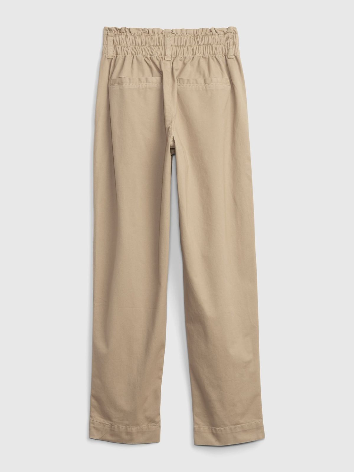 Μπεζ Παιδικό Smocked Khakis Παντελόνι με Washwell-416204000