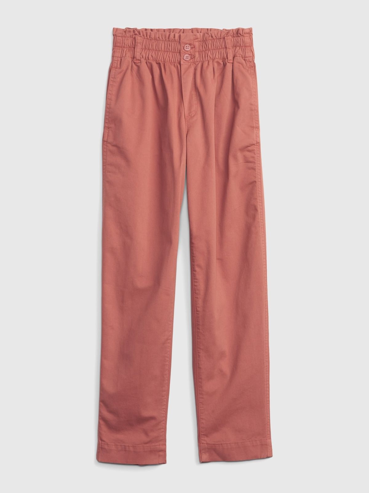 Ροζ Παιδικό Smocked Khakis Παντελόνι με Washwell-416204001