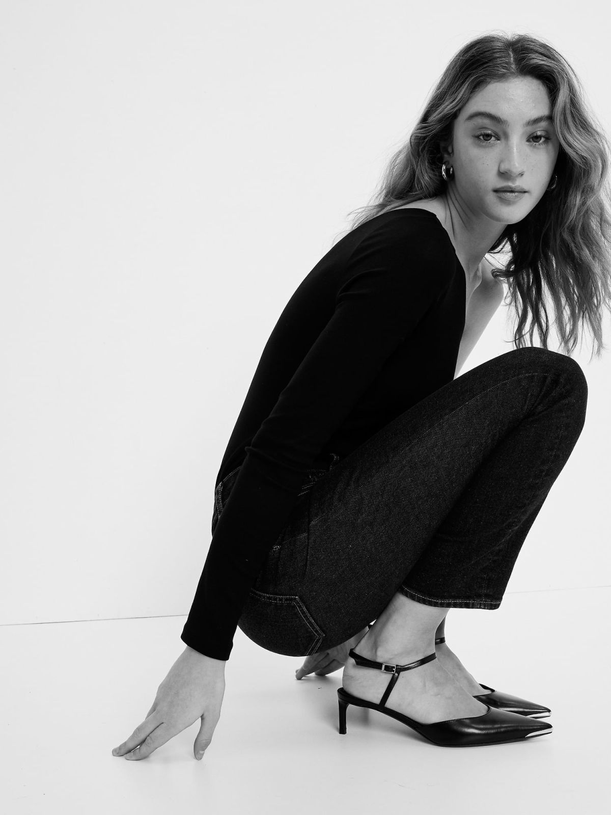 Μπλε High Rise Vintage Slim Jean Παντελόνι με Washwell-852795000