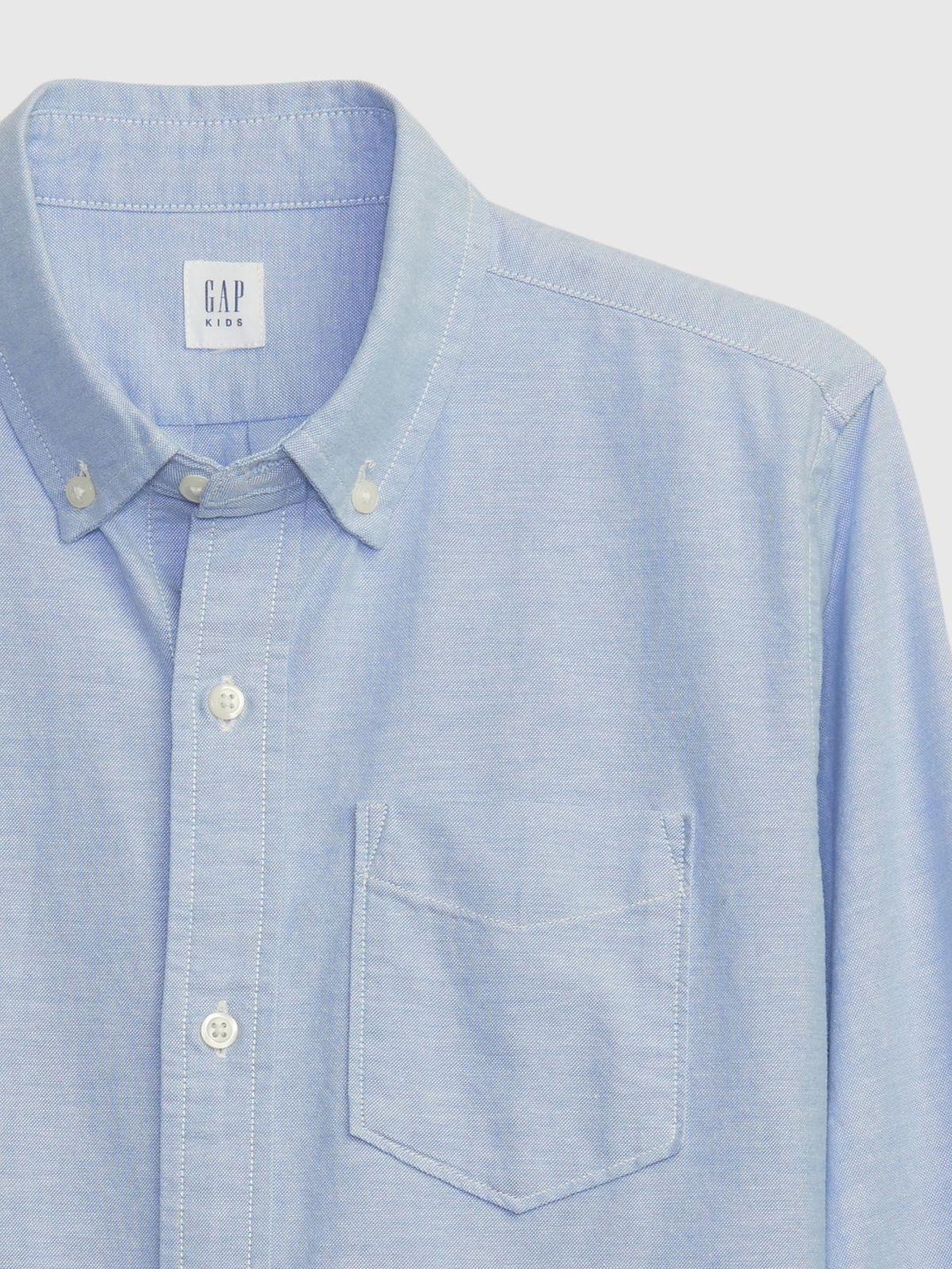 Μπλε Παιδικό Uniform Oxford Πουκάμισο-460353000