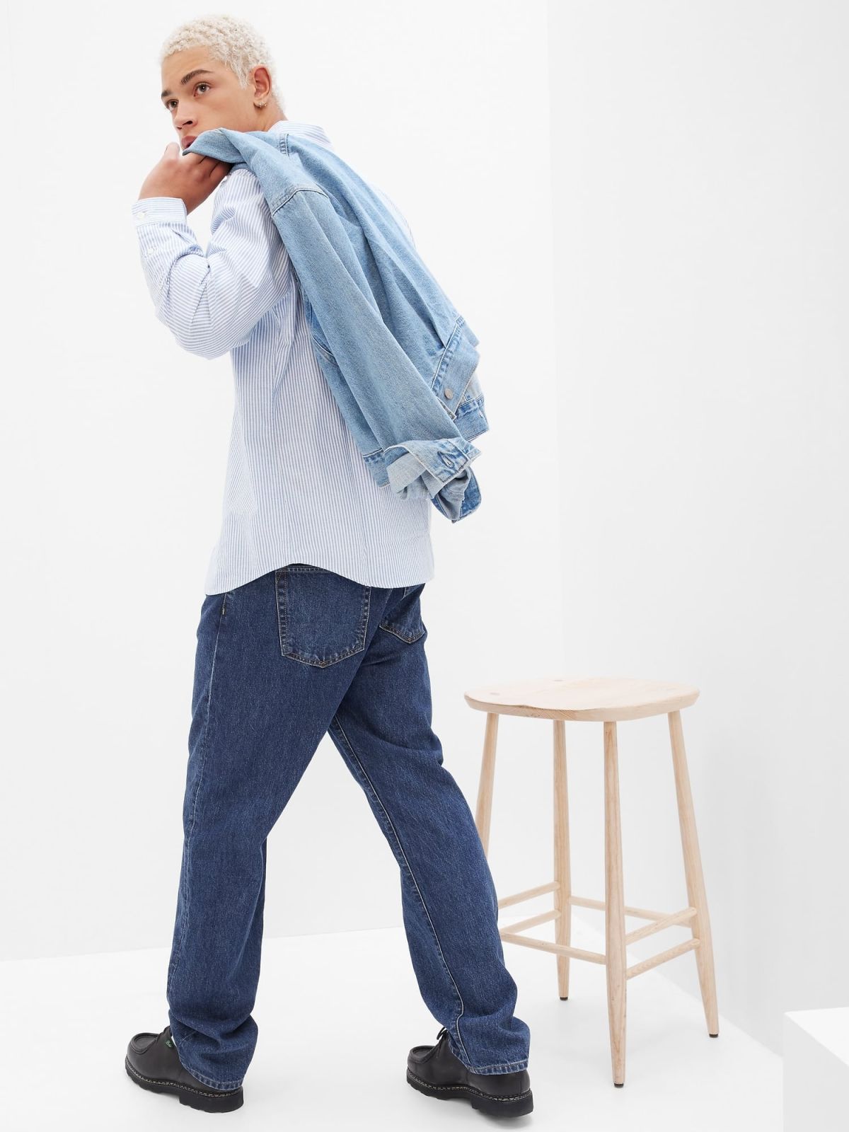 90s Original Straight Jean Παντελόνι με Washwell-452624000