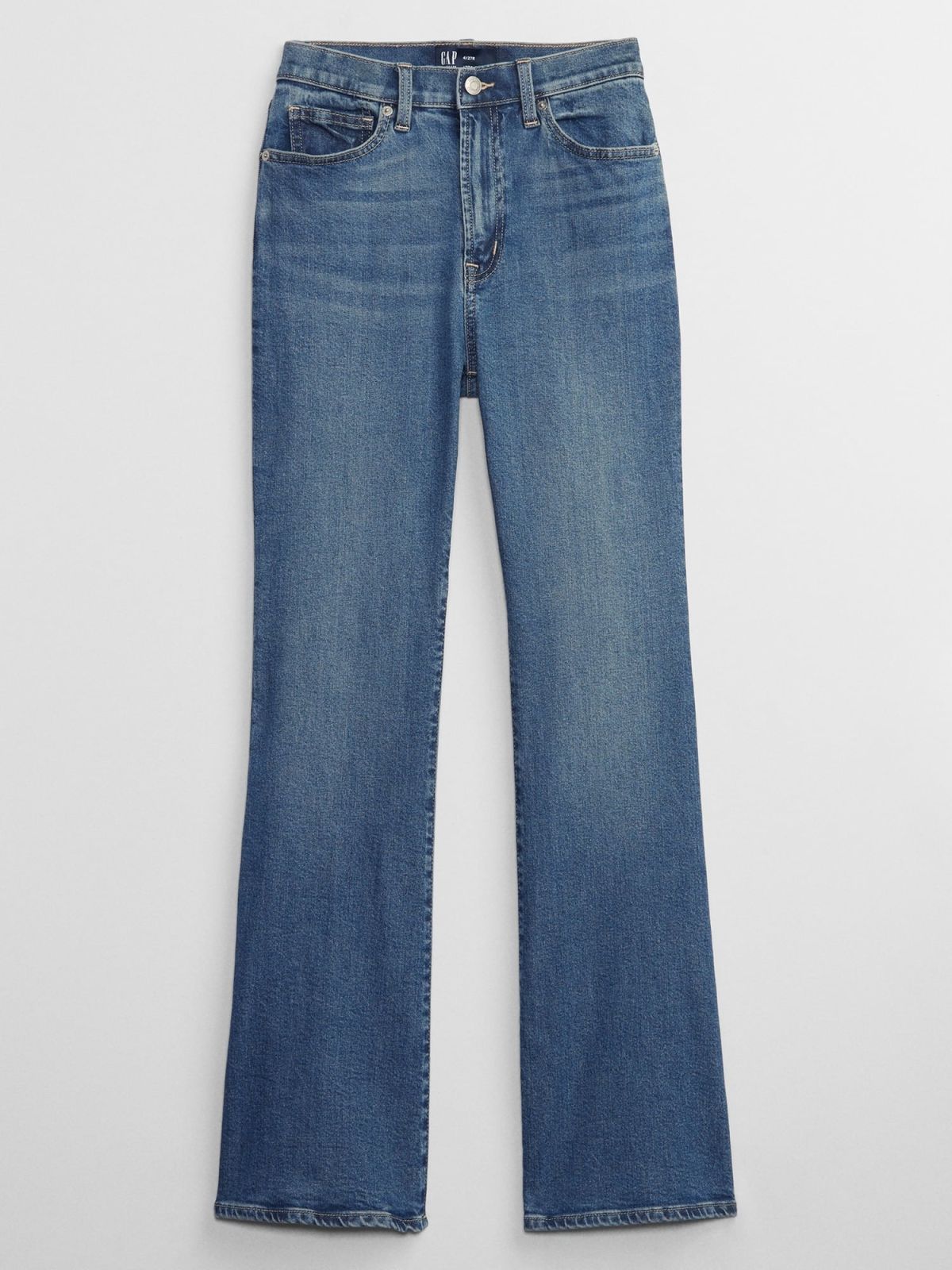 Μπλε High Rise '70s Flare Jean Παντελόνι με Washwell-447122000