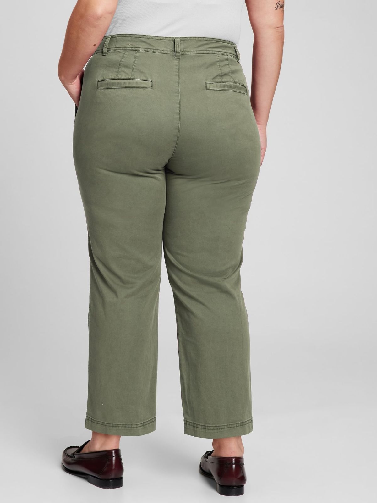 High Rise Girlfriend Utility Khakis-809212003