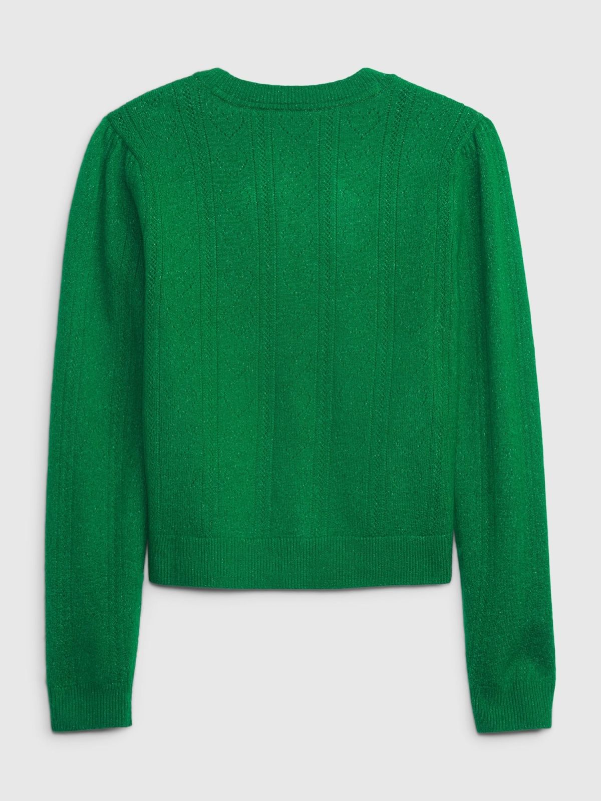 Kids Heart Pointelle Cardigan-487697001