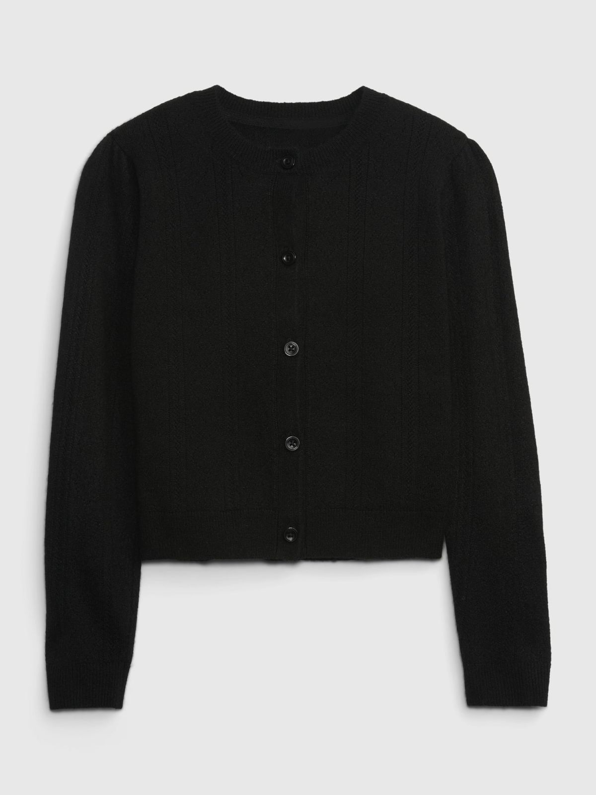 Kids Heart Pointelle Cardigan-487697000
