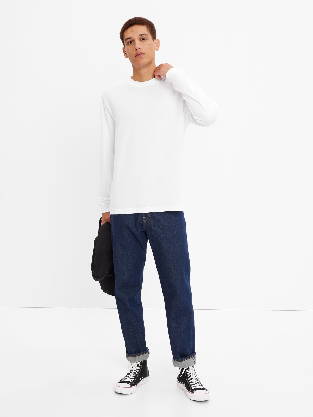 Άσπρη Organic Cotton Μπλούζα-428038005