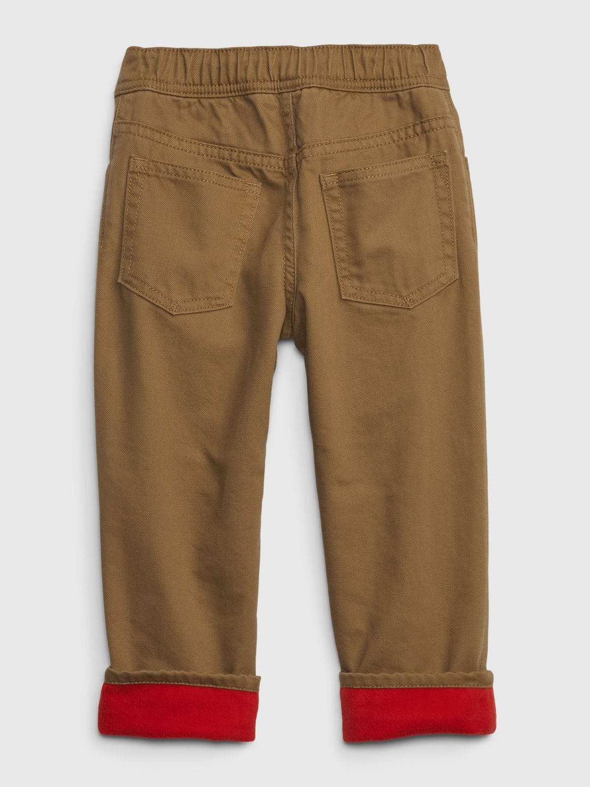 Toddler Fleece-Lined Pull-On Slim Jeans with Washwell-486014000