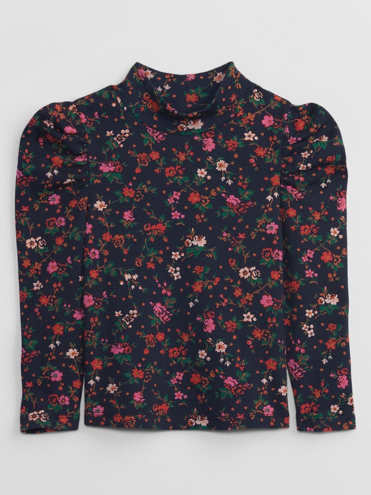 babyGap Ribbed Print Mockneck Τοπ-478960002