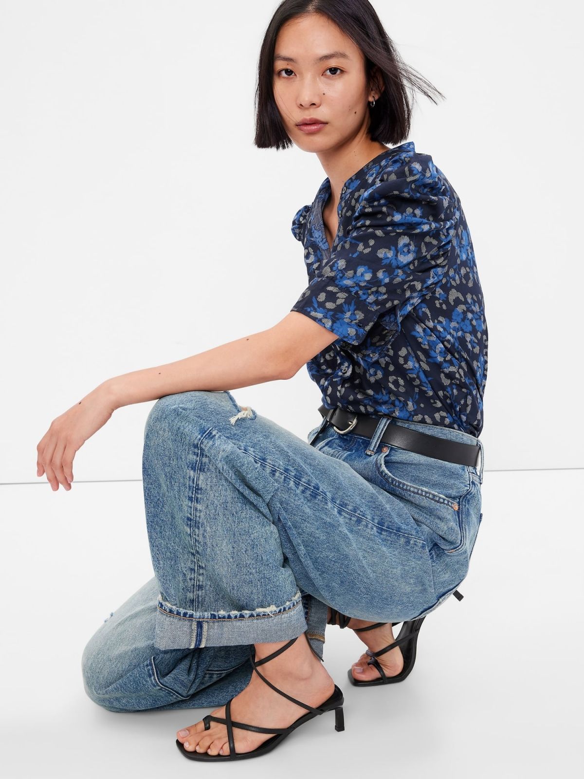 Multi Puff Sleeve Πουκάμισο-484561001