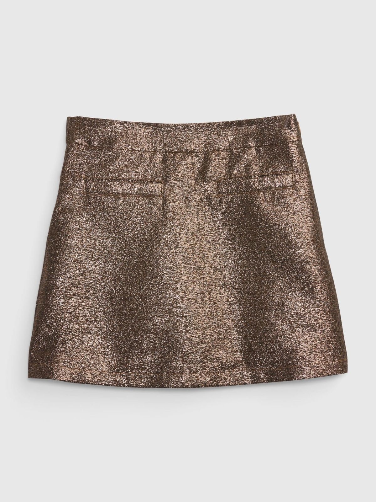 Kids Metallic Brocade Skirt-517170000