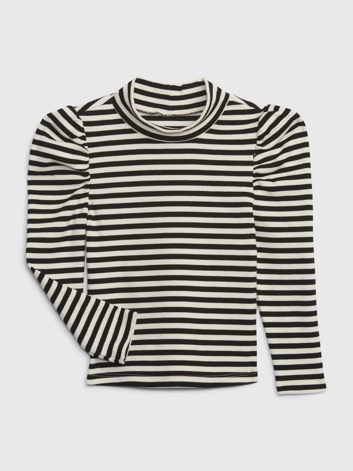 Μαύρο Νηπιακό Puff Sleeve Ζιβάγκο-452037006