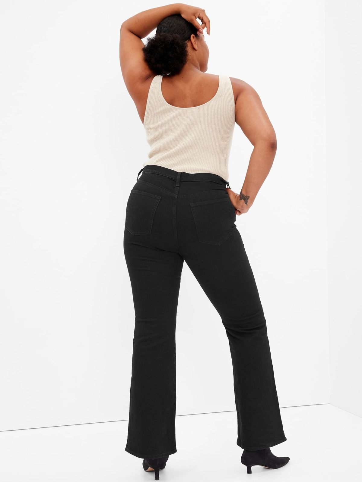 High Rise '70s Flare Jeans-447150000
