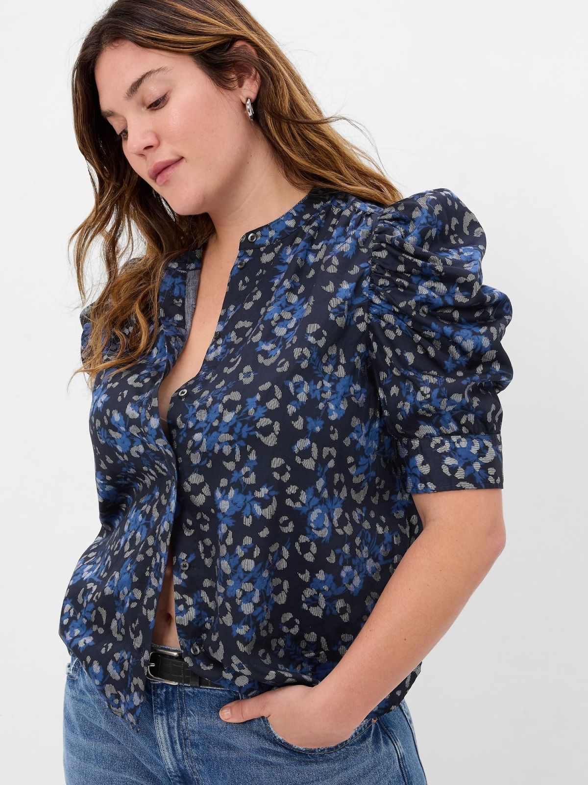 Multi Puff Sleeve Πουκάμισο-484561001