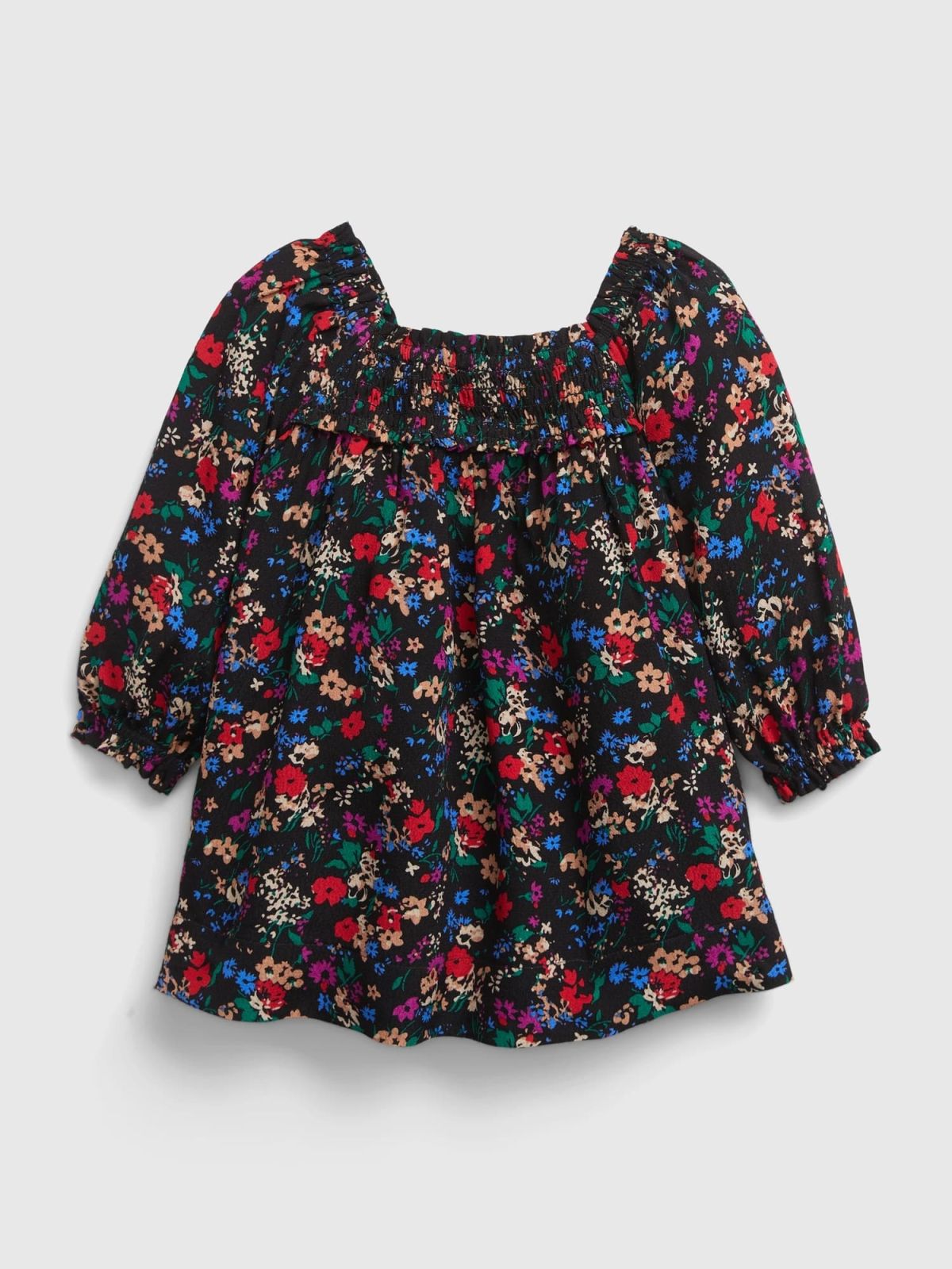 Baby LENZING™ ECOVERO™ Smocked Floral Dress-486307000