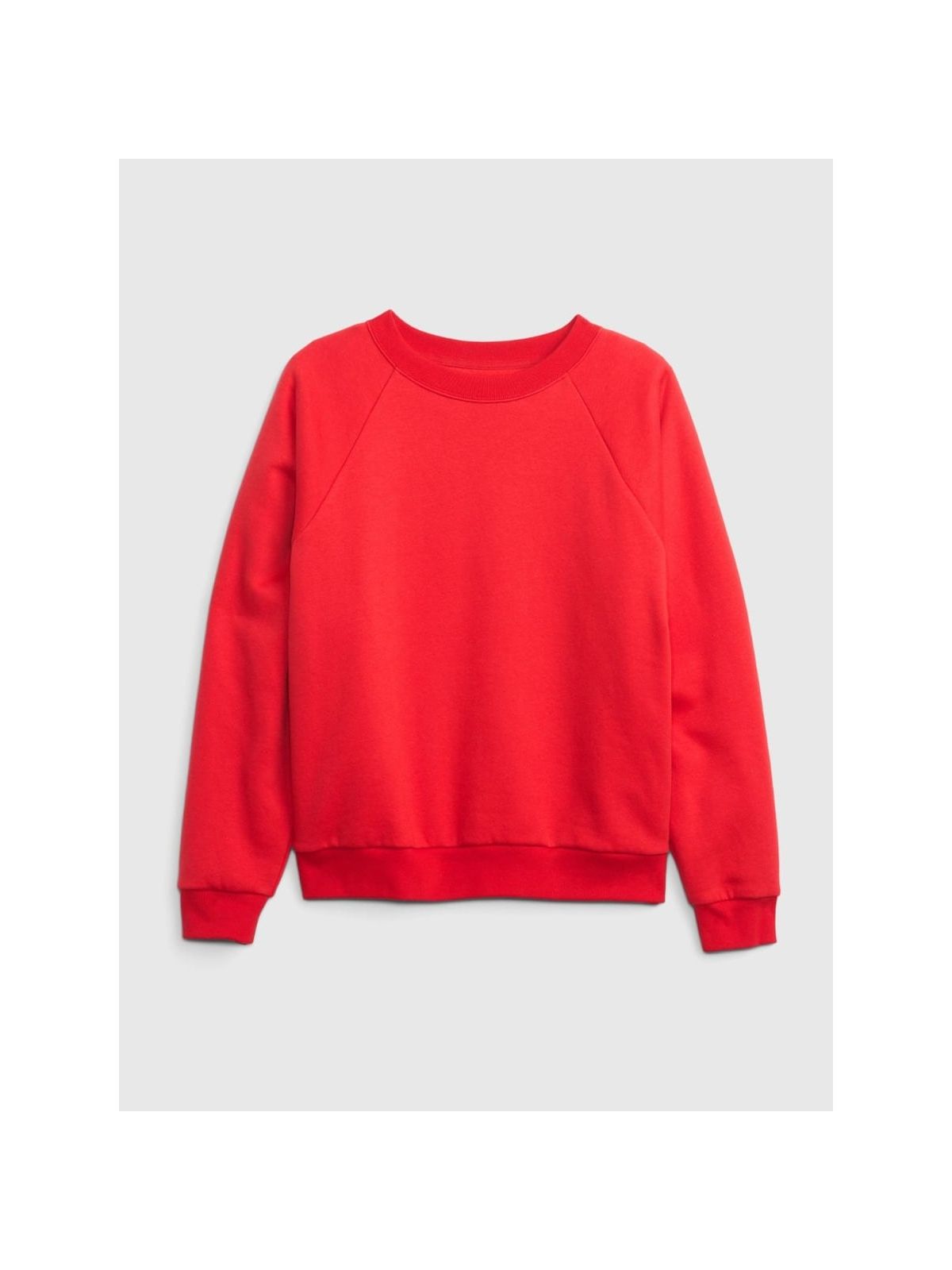 Κόκκινο Vintage Soft Raglan Φούτερ-424266011