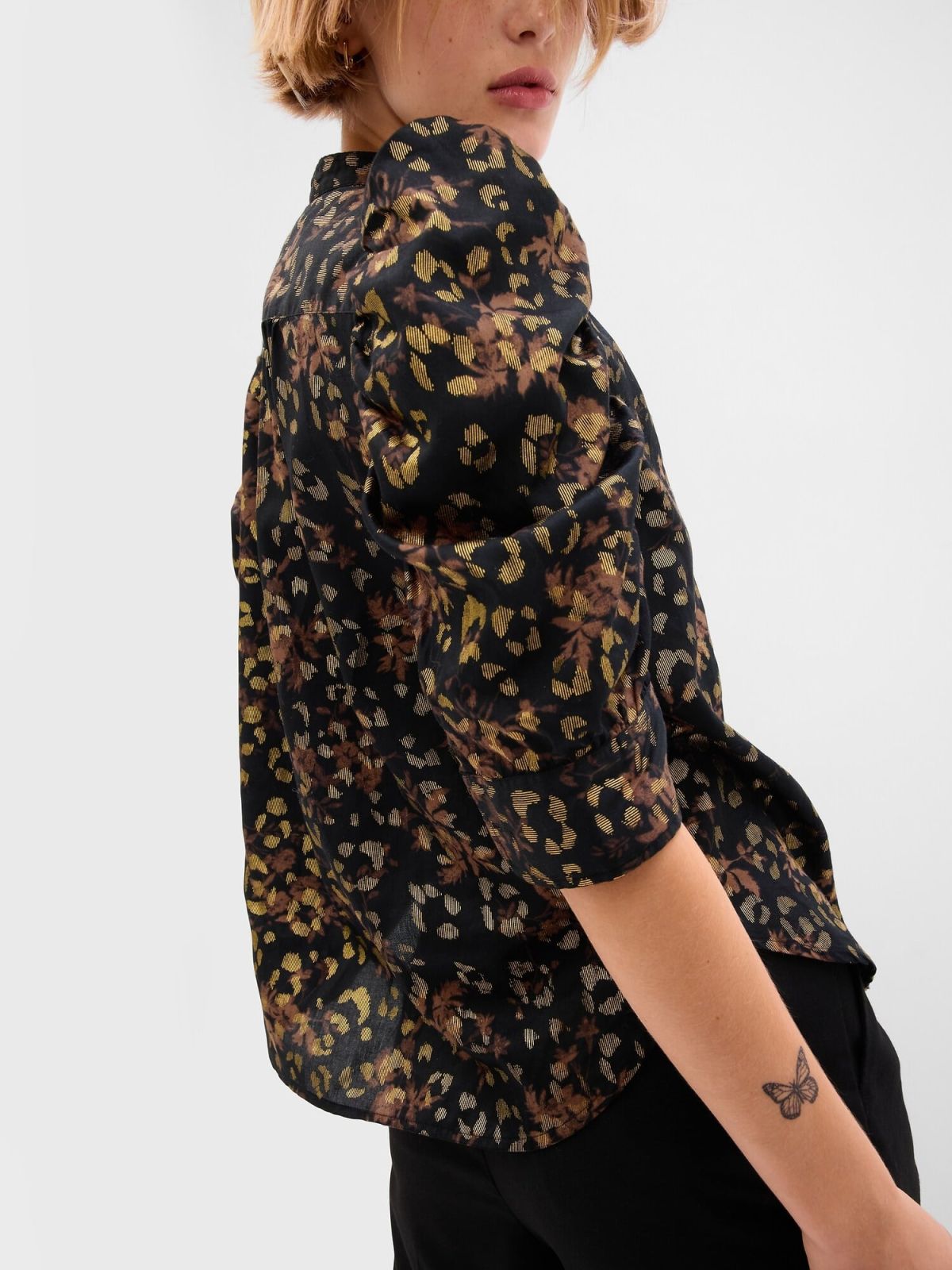 Multi Puff Sleeve Πουκάμισο-484561000