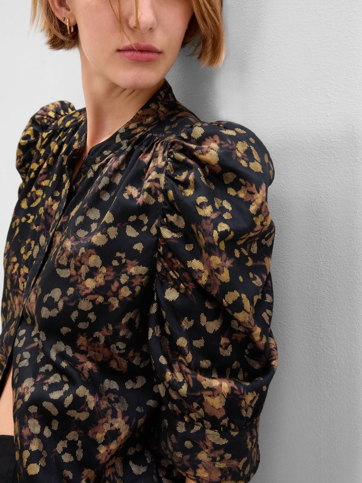 Multi Puff Sleeve Πουκάμισο-484561000