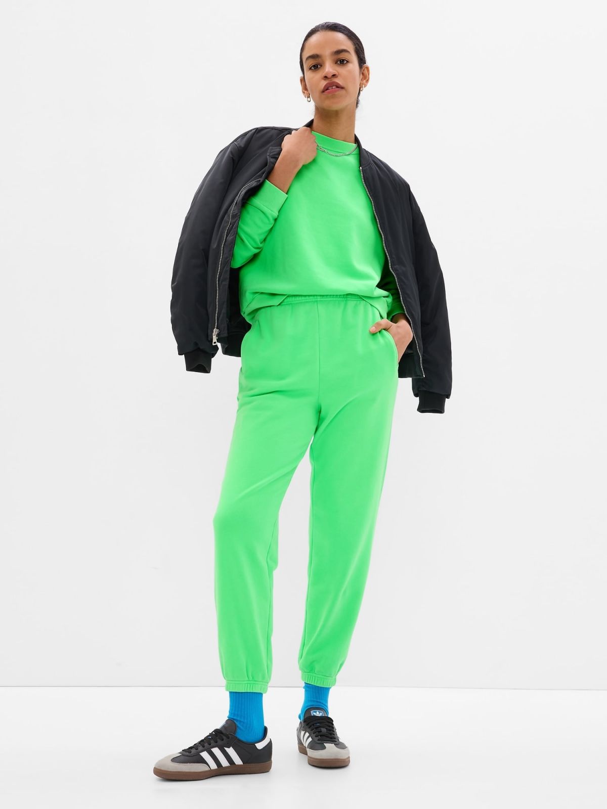 Πράσινο Vintage Soft High Rise Jogger Παντελόνι-424278011