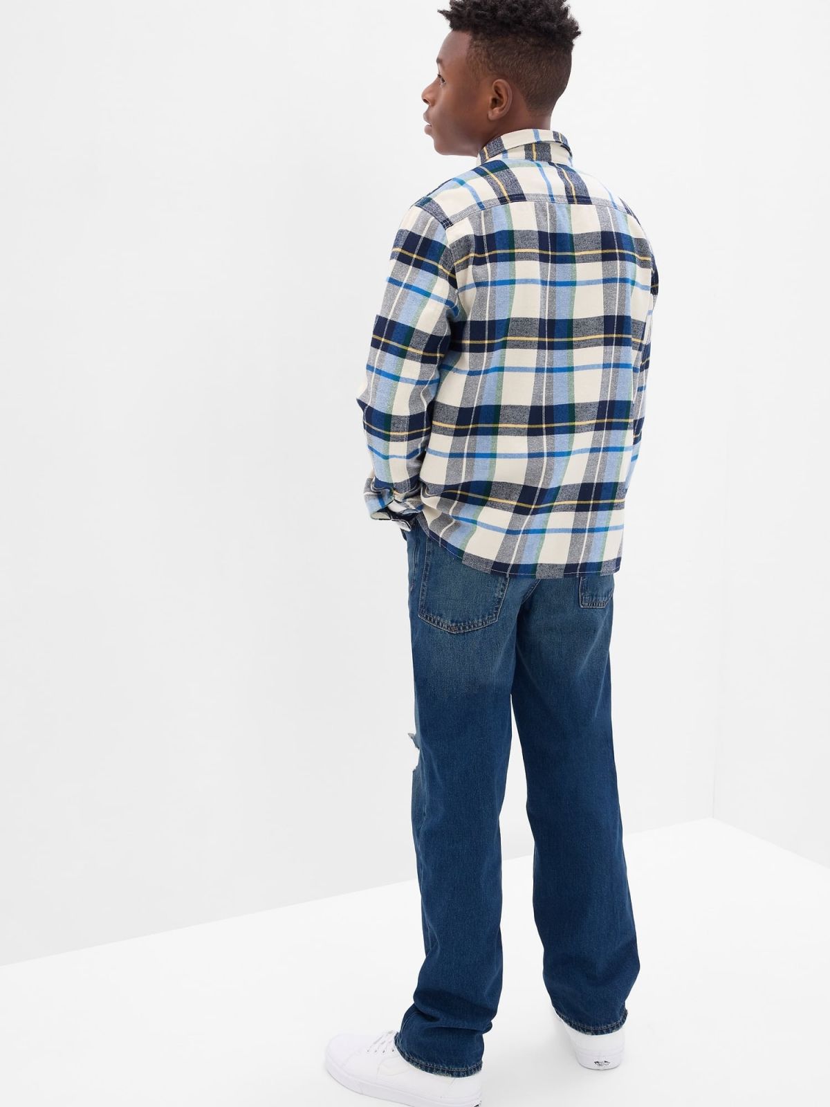Μπλε Teen Original Fit Τζιν Washwell-824649003