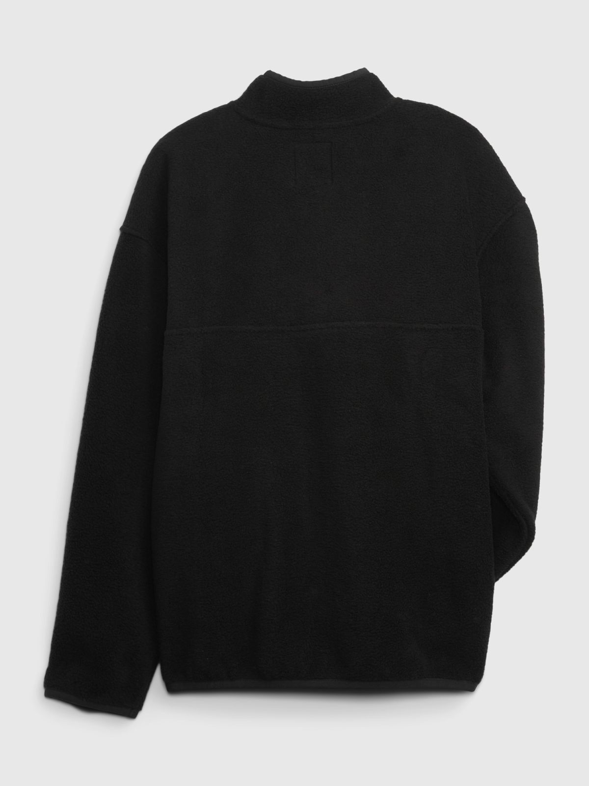 Μαύρο Teen Arctic Fleece Mockneck Πουλόβερ-486825000