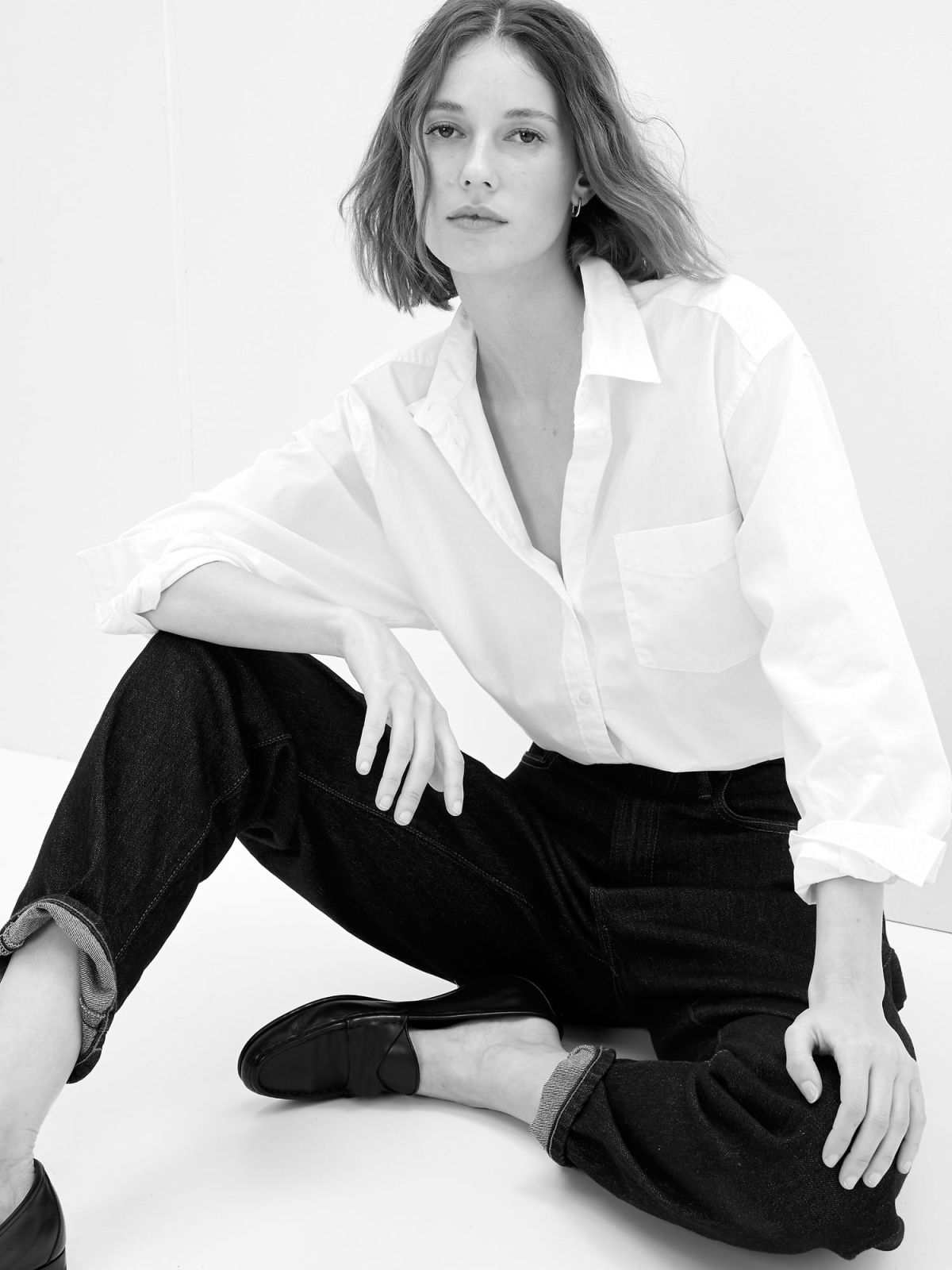 Άσπρο Πουκάμισο από 100% Οργανικό Βαμβάκι-755814000