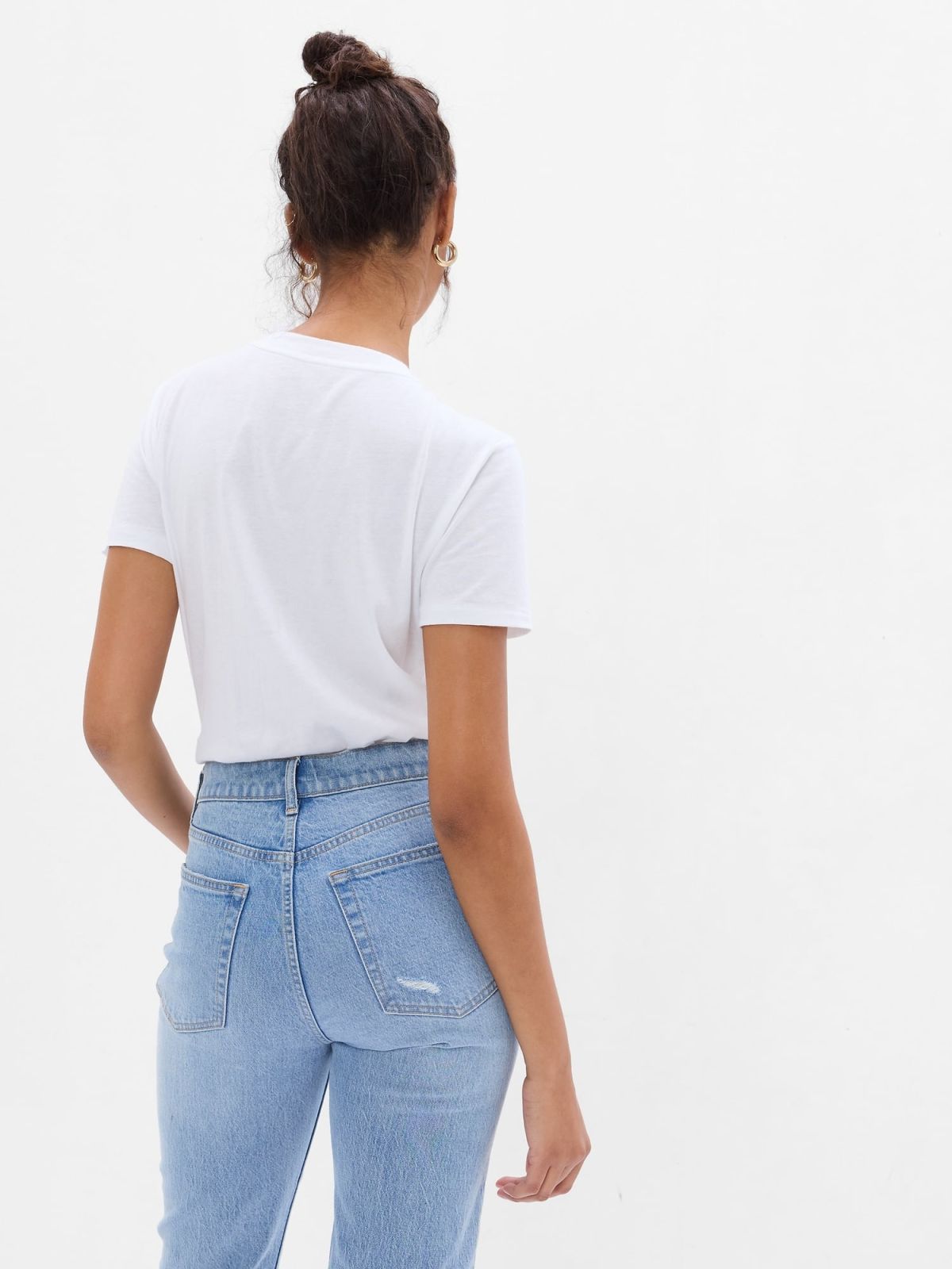 Άσπρη Vintage Μπλούζα από 100% Οργανικό Βαμβάκι-795346001