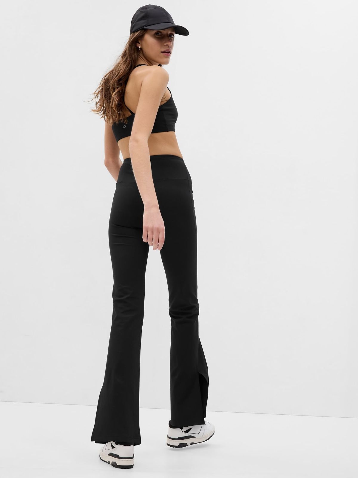 GapFit High Rise Power Split Flare Pants-513476000