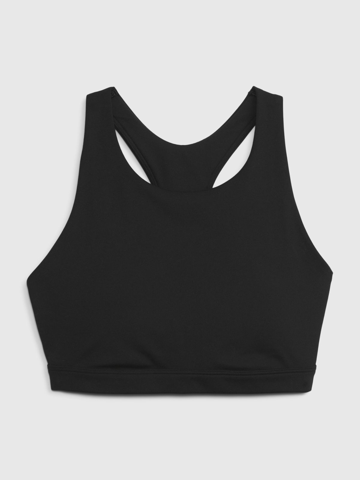 Μαύρο GapFit Ανακυκλωμένο Power High Impact Racerback Αθλητικό Μπουστάκι-513359003
