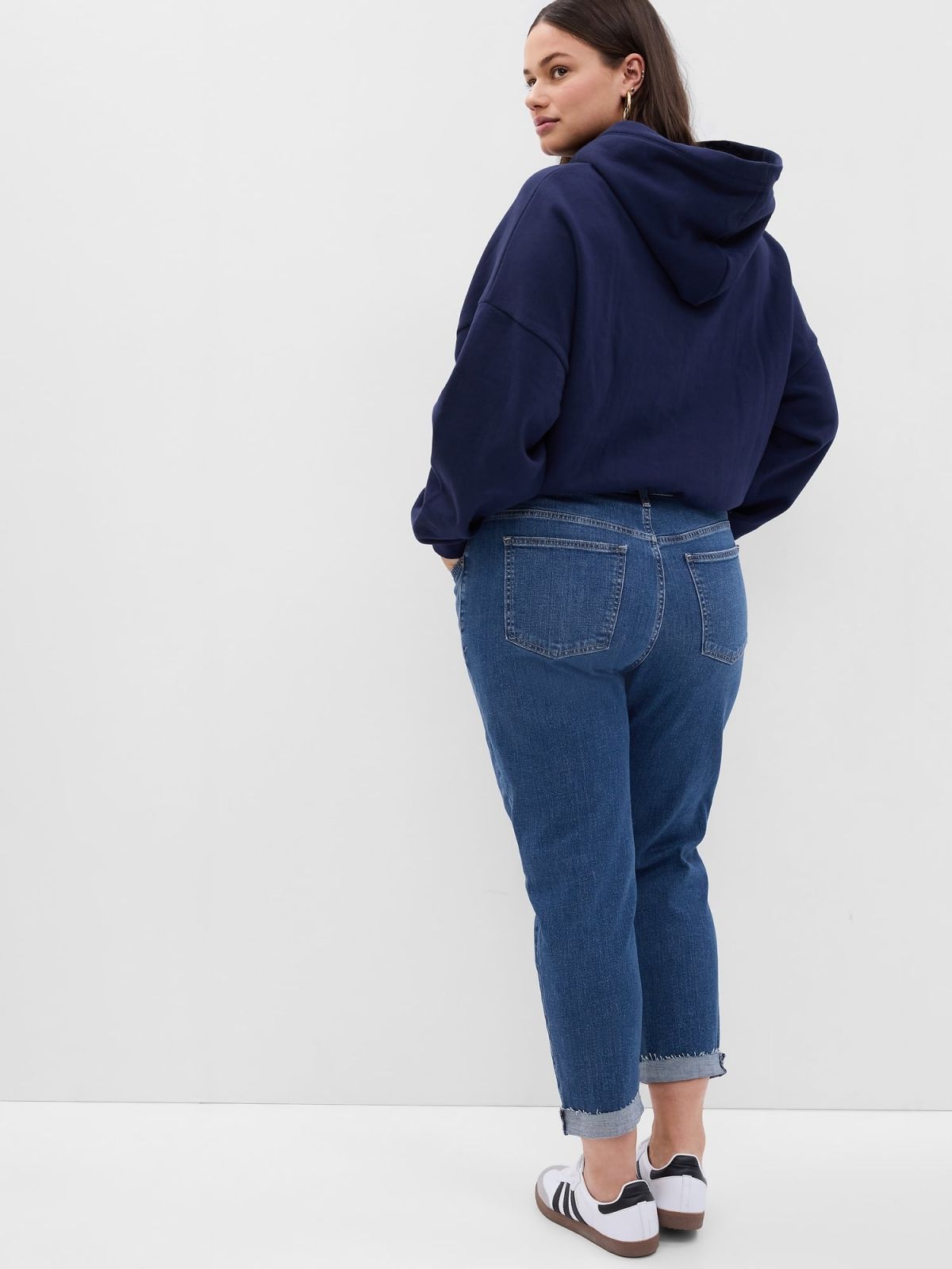 Mid Rise Girlfriend Jeans-794602000