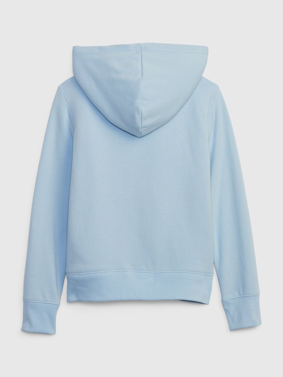 Μπλε Παιδικό Gap Logo Sherpa Φούτερ με Κουκούλα-495385002